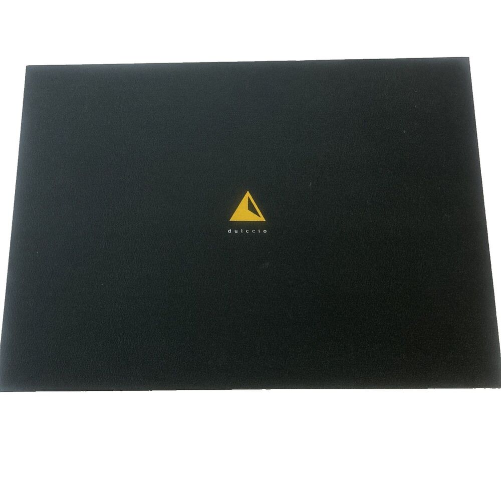 Dulccio Leather Laptop Case Envelope Tan Color Compatible Macbook Air 13" NEW - Picture 9 of 11